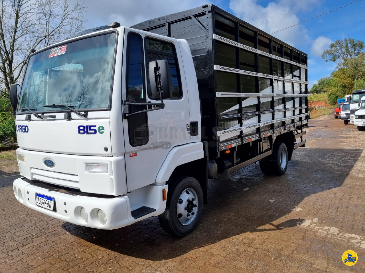 CAMINHAO FORD CARGO 815 Boiadeiro 3/4 4x2 Brasil Sul Caminhões PORTAO RIO GRANDE DO SUL RS